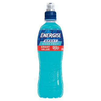 20 x Energise Sport Mixed Fruit - 500MLS
