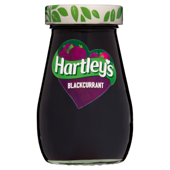 6 x Hartleys Best Blackcurrant Jam - 340G