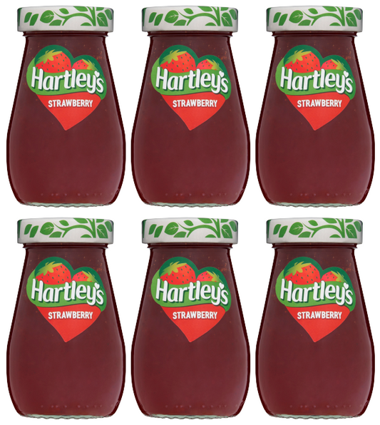 6 x Hartleys Best Strawberry Jam - 340G