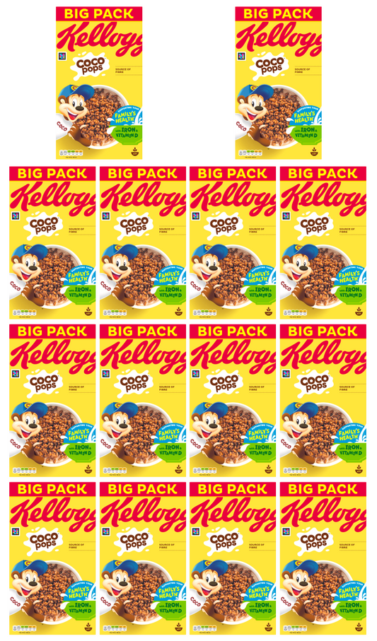 14 x Kelloggs Coco Pops 650g