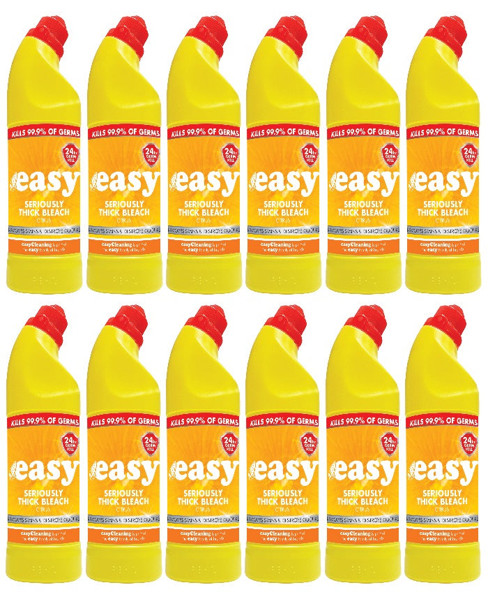 12 x Easy Bleach Citrus  - 750ML