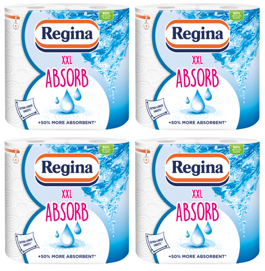 4 x Regina Xxl Absorb - 2 ROLL