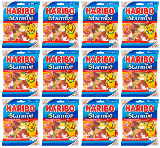 12 x Haribo Starmix 160Gm