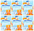 6 X Mr Freeze Jubbly Orange Ice Lollies 8Pk 8X62Mls