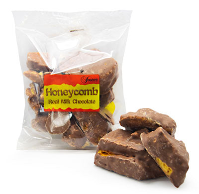 16 x Fosters Chocolate Honeycomb Bags 120Gm