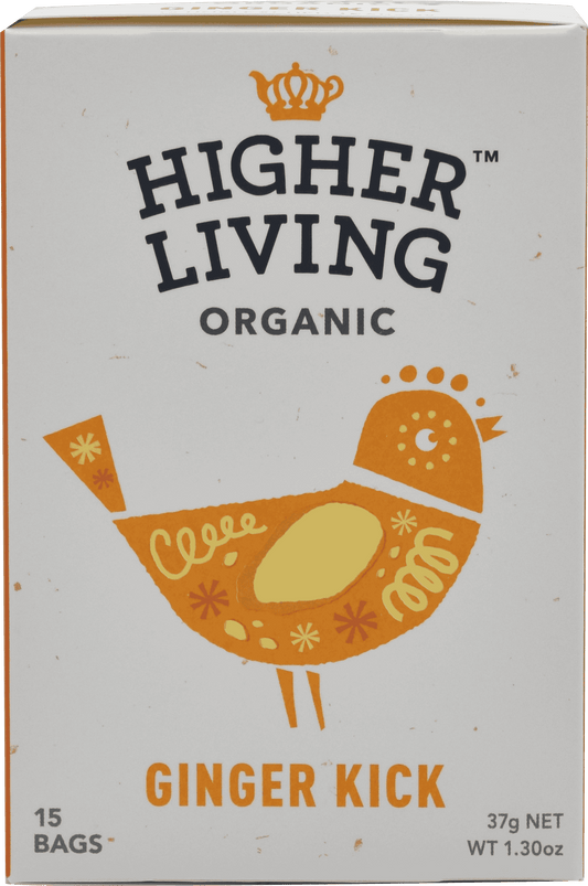 4 x Higher Living Ginger Kick - 15g