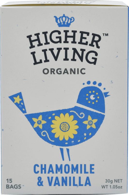 4 x Higher Living Chamomile & Vanilla - 15g