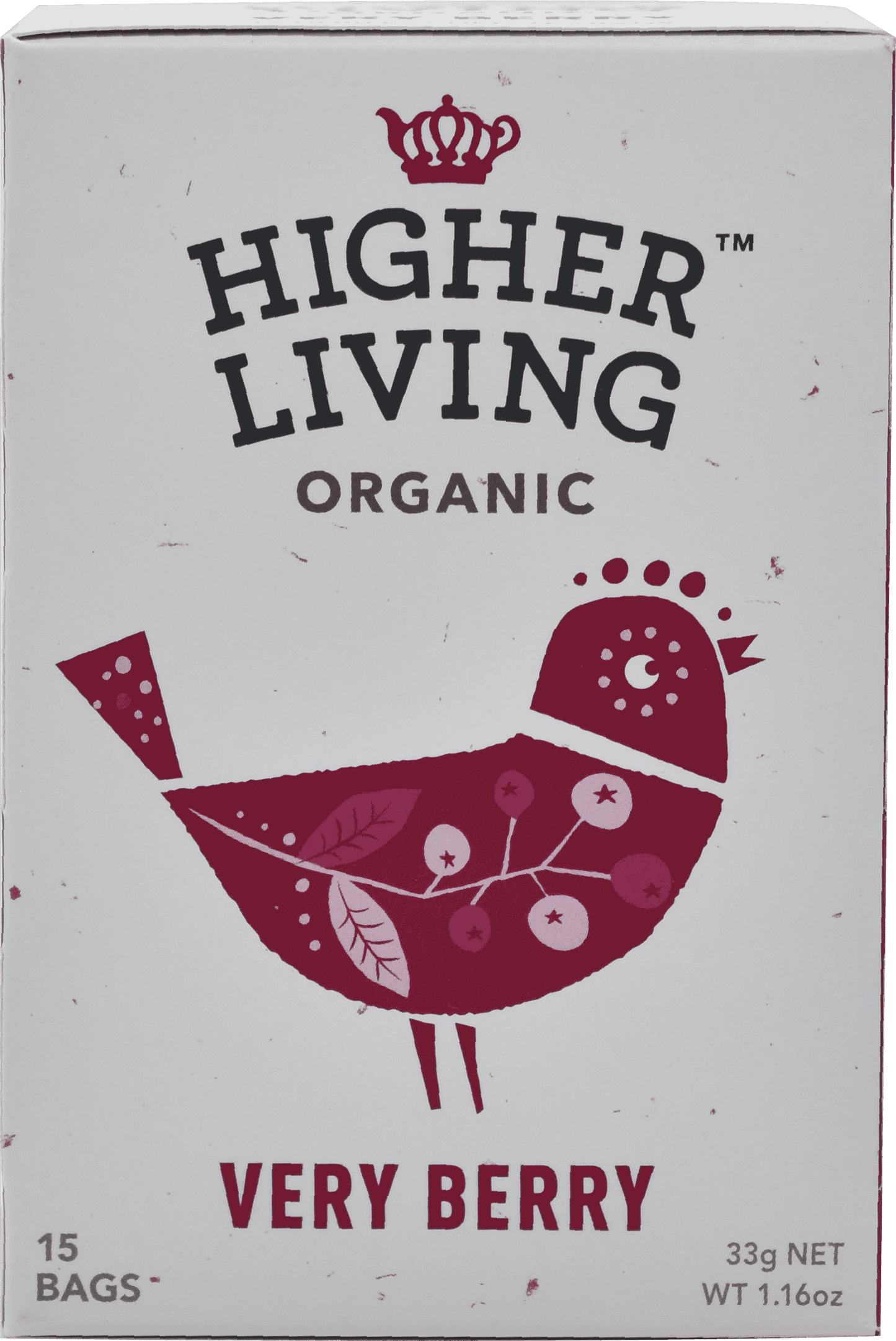 4 x Higher Living Very Berry - 15g