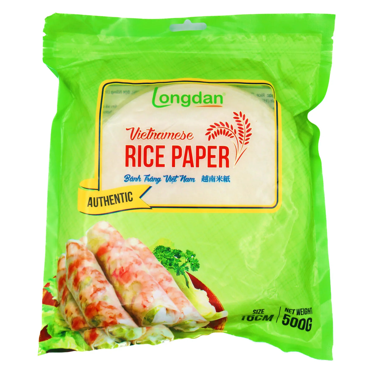 LONGDAN Vietnamese Rice Paper 16cm 500g – The Stock Outlet