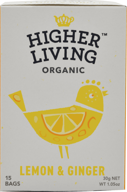 4 x Higher Living Lemon & Ginger - 15g