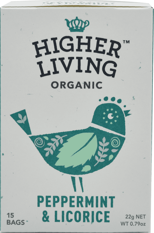 4 x Higher Living Peppermint & Licorice - 15g