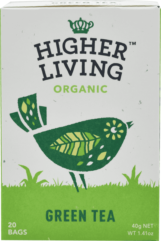 4 x Higher Living Green Tea - 20g