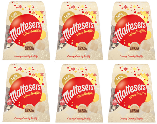 6 x Maltesers White Truffles Gift Box - 200g