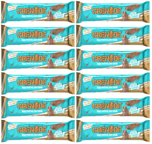 12 X Grenade Carb Killa Bar Salted Caramel 60G