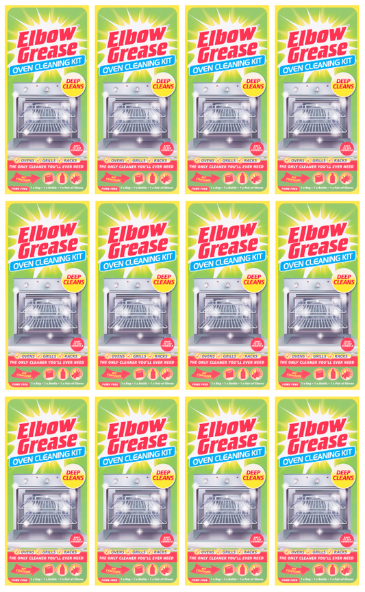 12 x Elbow Grease Oven Cleaner Set 500Ml