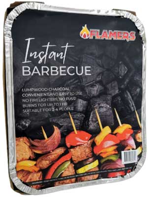 16 x Flamers Instant Barbeque