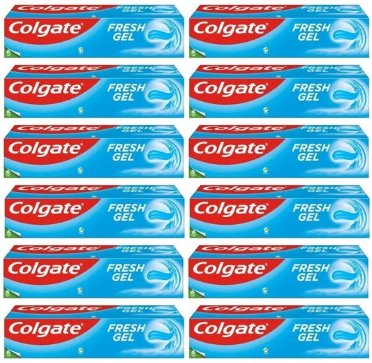 12 x Colgate Toothpaste Fresh Gel - 75Ml