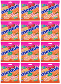 12 X Mentos Fruit Bag 135G