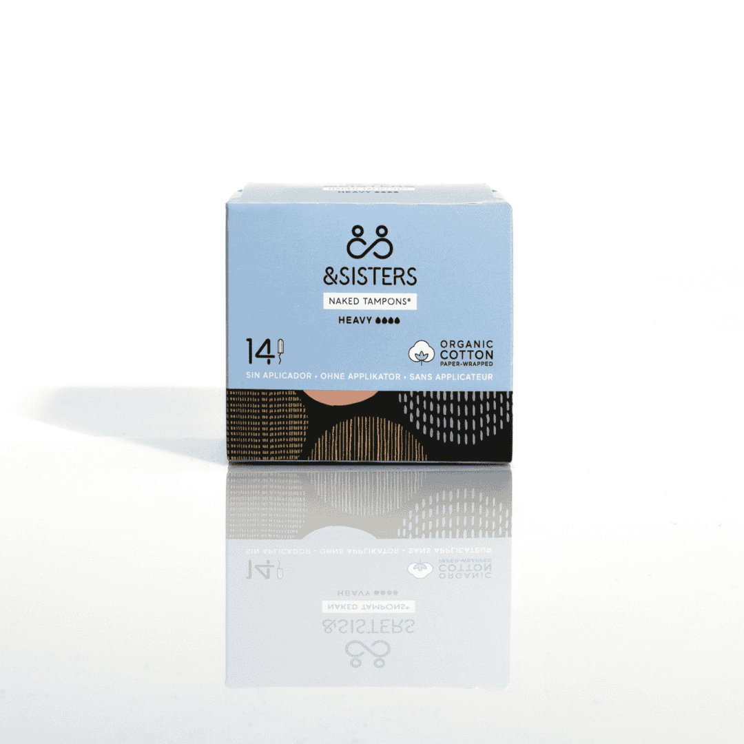 &Sisters Heavy Non-Applicator Tampons - 14pc