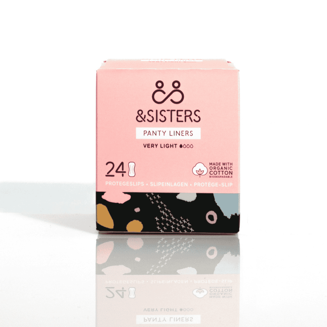&Sisters Organic Breathable Liners - 24pc