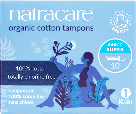 Natracare Organic Super Digital Tampons - 10pc
