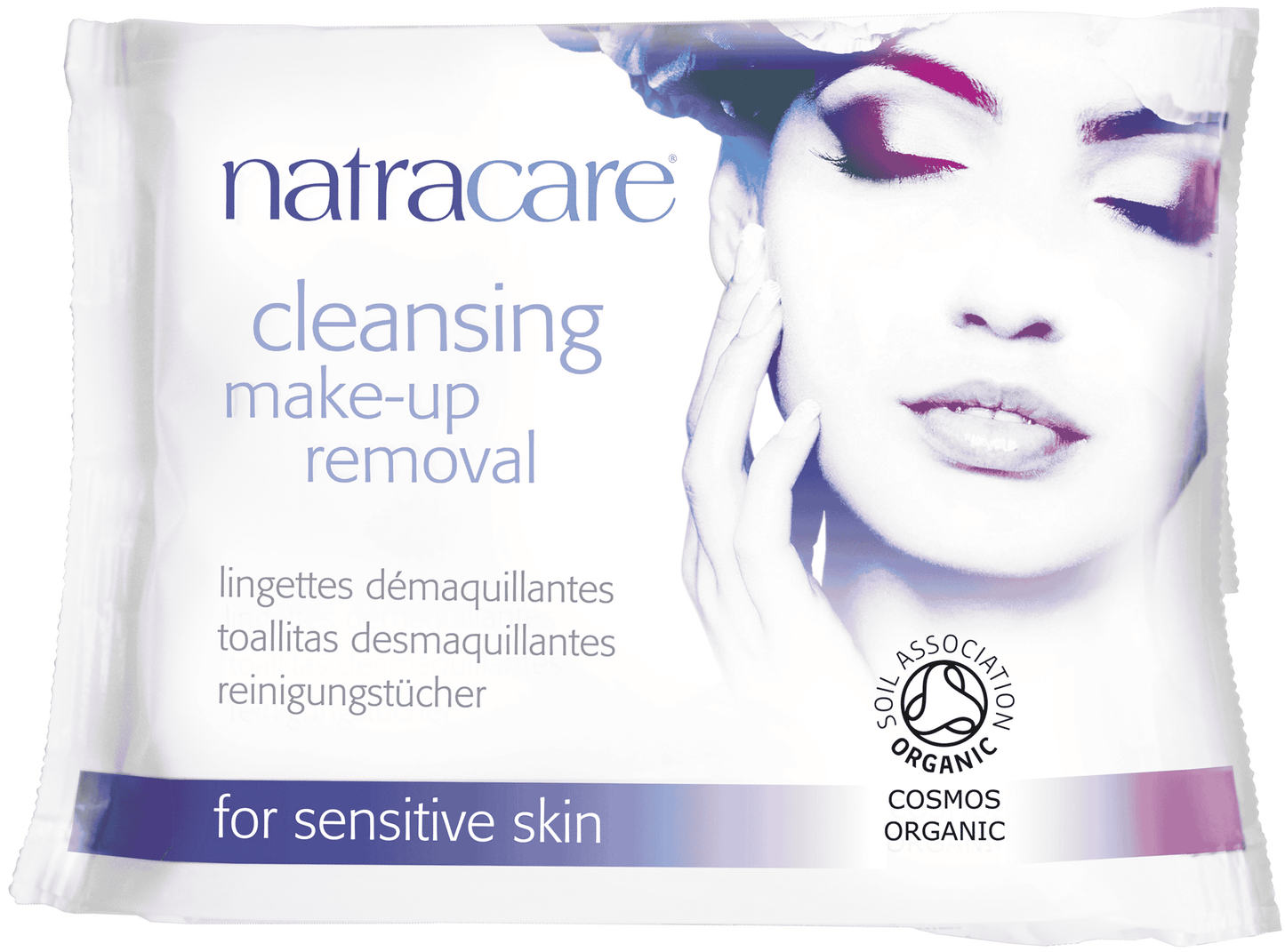 Natracare Organic Makeup-Removal Wipes - 20pc