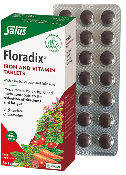 Floradix Iron and Vitamin Tablets - 84Tabs