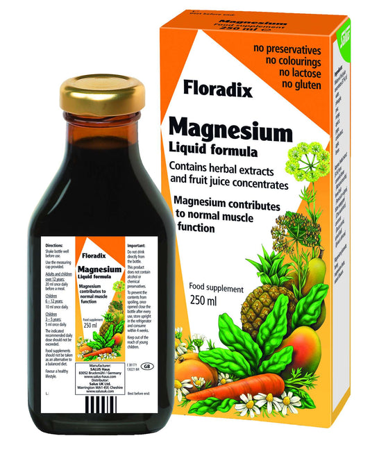 Floradix Magnesium Liquid Formula - 250ml