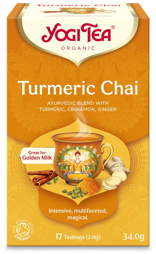 Yogi Tea Turmeric Chai Organic - 17bags