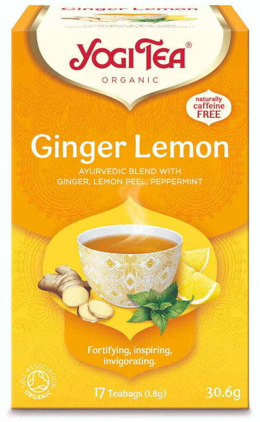 Yogi Tea Ginger Lemonorg Hs - 17bags