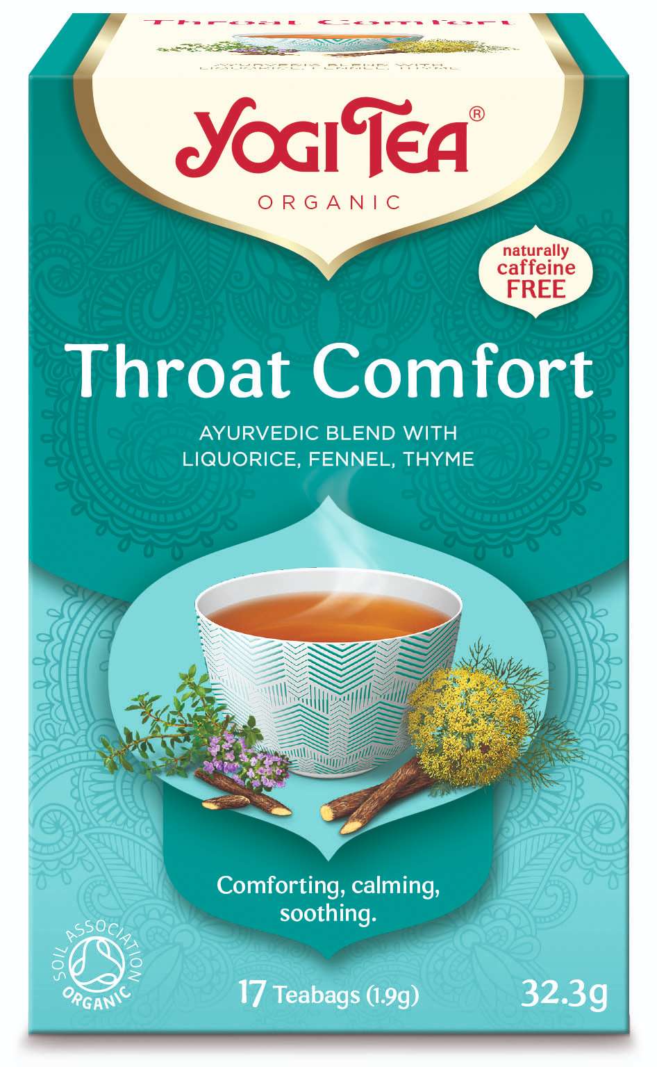 Yogi Tea Throat Comfort Org - 17bags