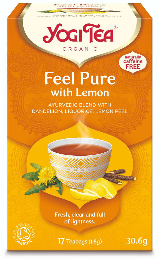 Yogi Tea Tea Feel Pure with Lemon Org - 17bags