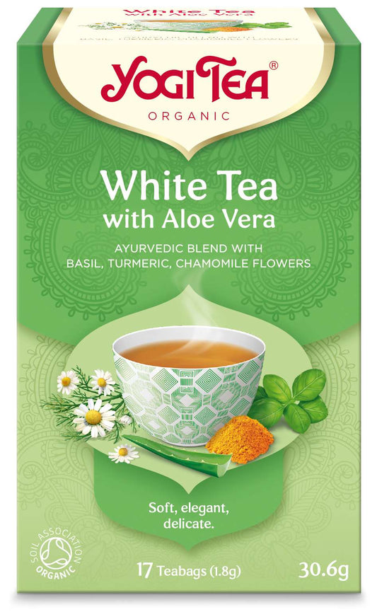 Yogi Tea Whitetea W Aloevera - 17bags