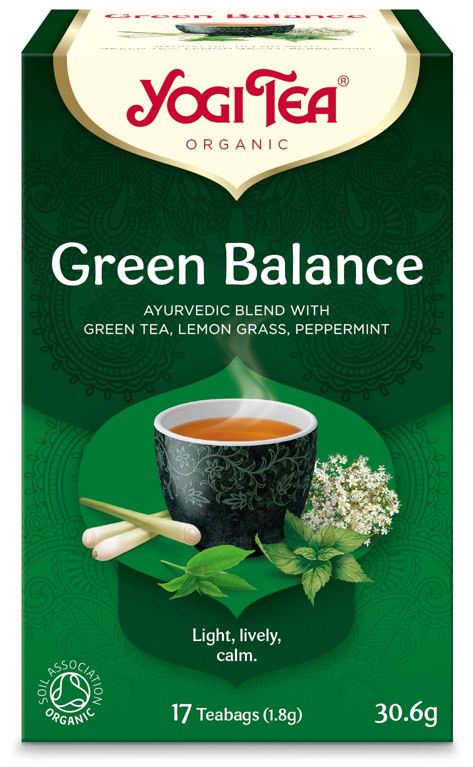 Yogi Tea Green Balance Org - 17bags