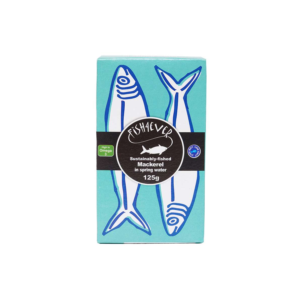 Fish4ever Mackerel in spring water - 125g