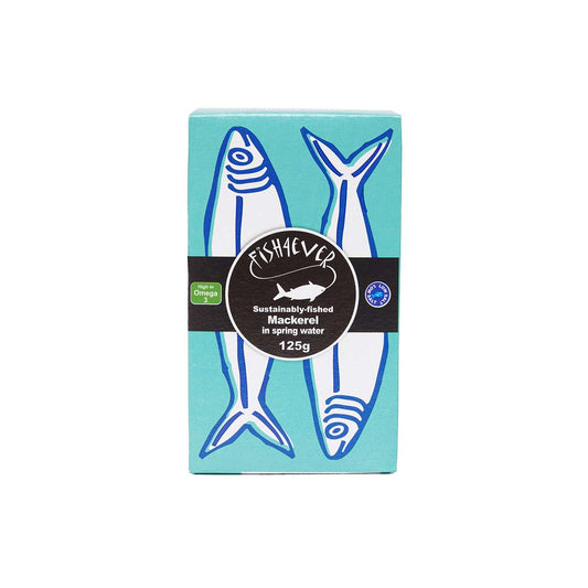 Fish4ever Mackerel in spring water - 125g