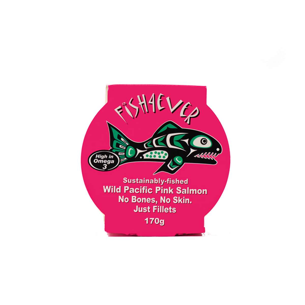 Fish4ever Wild Pacific pink salmon (filleted) - 170g