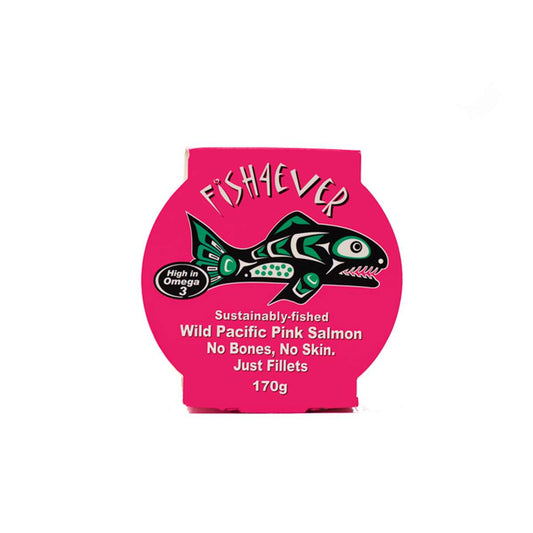 Fish4ever Wild Pacific pink salmon (filleted) - 170g