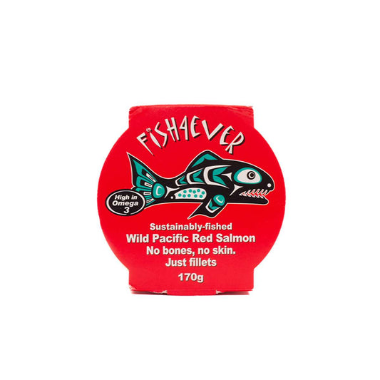 Fish4ever Wild Pacific Red Salmon( filleted) - 170g