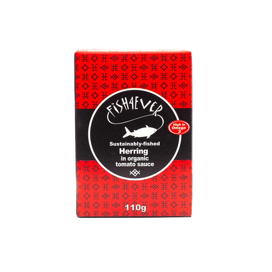 Fish4ever Herring in organic tomato sauce  - 110g