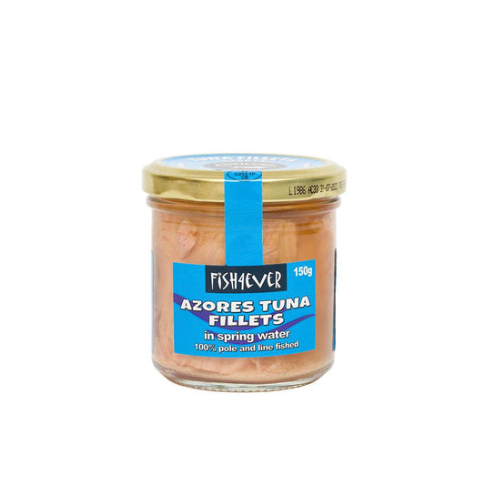 Fish4ever Azores tuna fillets in spring water - 150g