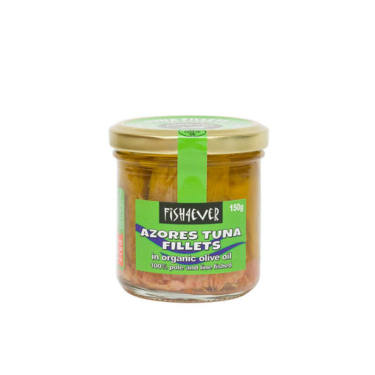 Fish4ever Azores tuna fillets in org olive oil - 150g