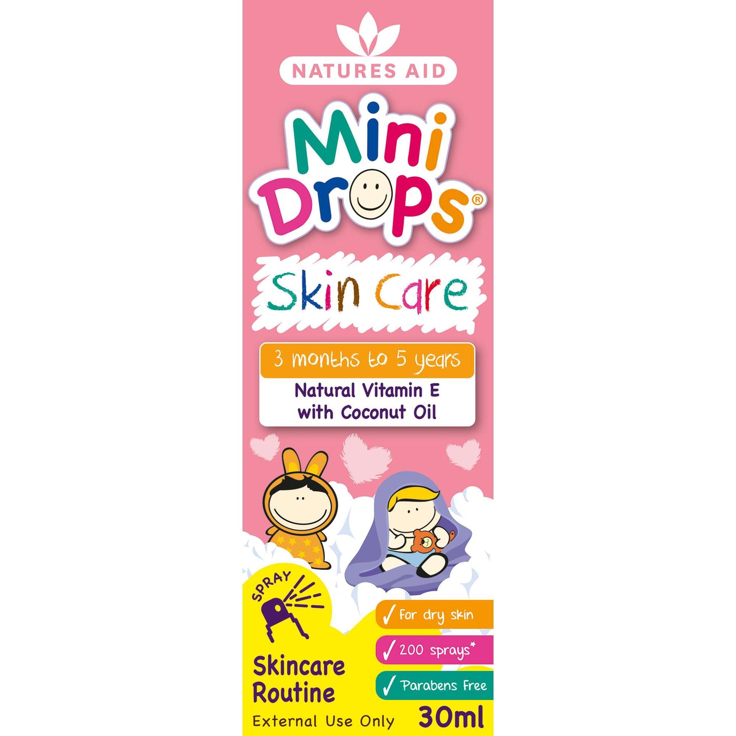 Natures Aid Mini Drops Skin Care - 30ml