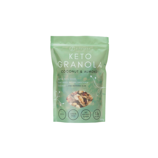 Keto Hana Coconut & Almond butter keto granola - 300g