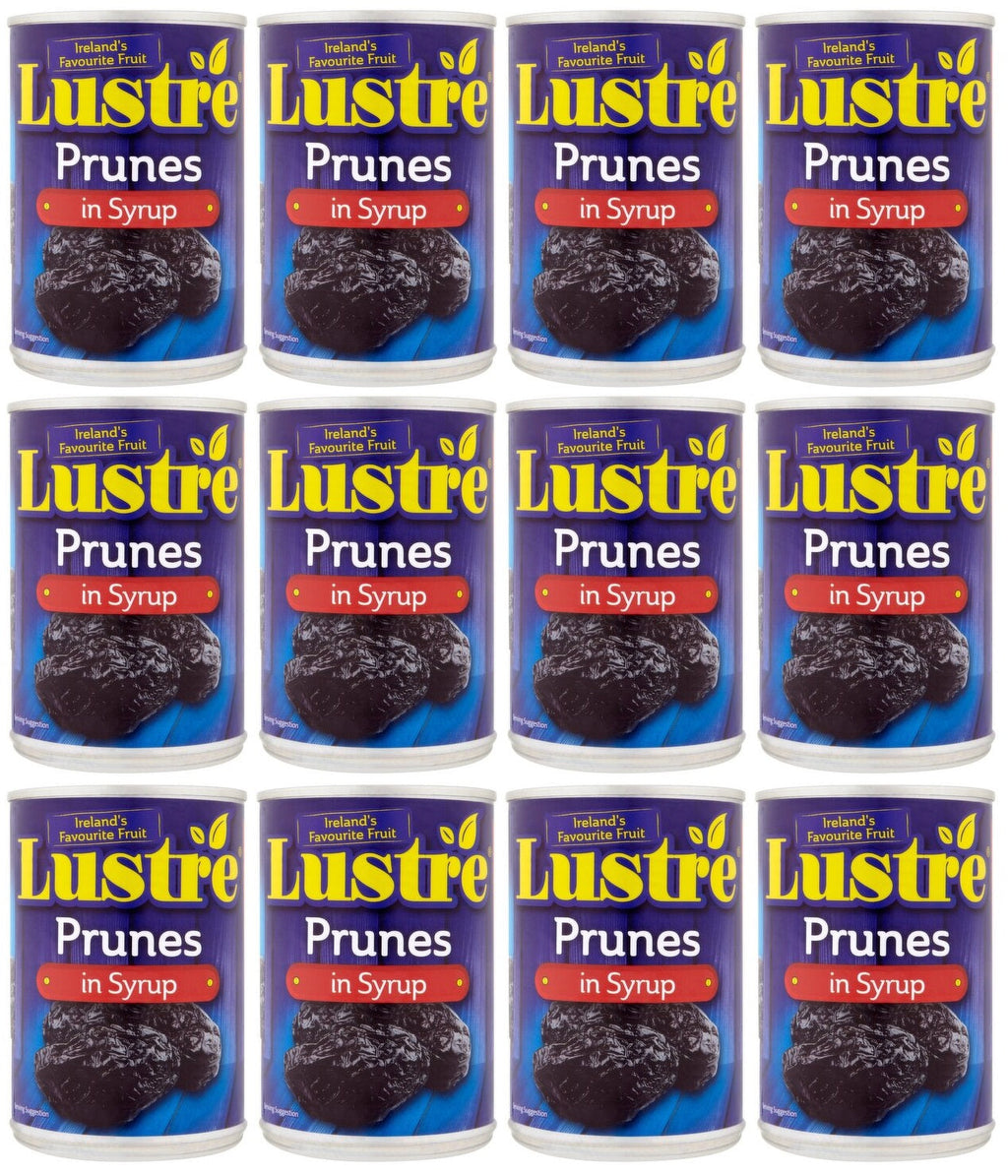 12 x Lustre Prunes In Syrup 400G