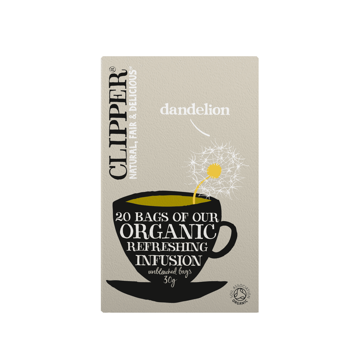 Clipper Organic Infusion Dandelion Tea Bags - 30g