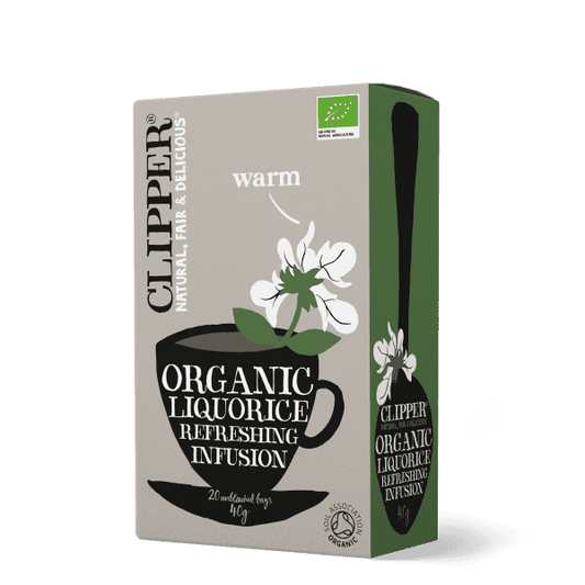 Clipper Organic Infusion Liquorice Tea Bags - 40g