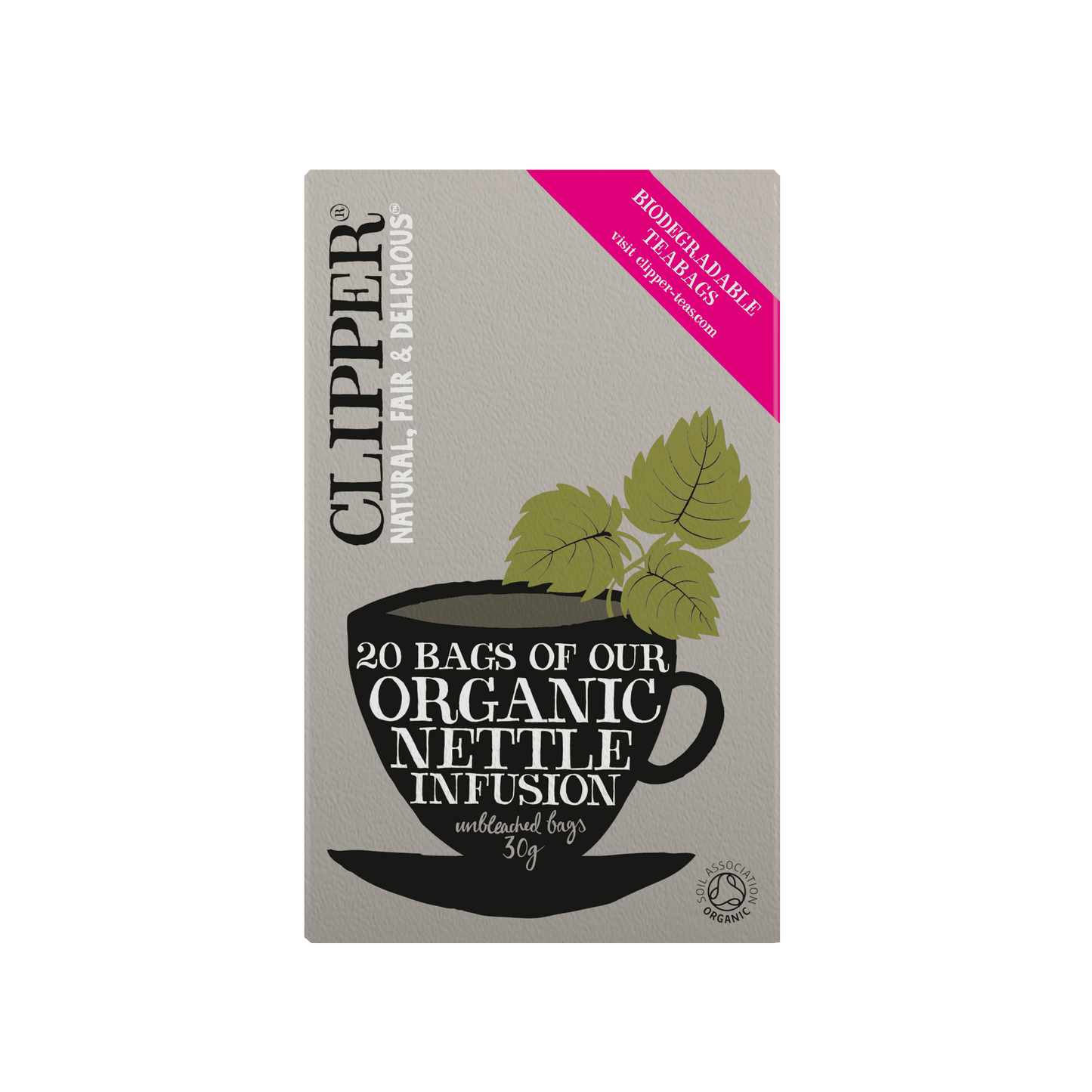 Clipper Organic Infusion Nettle Tea Bags  - 30g