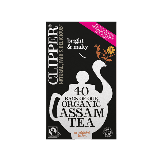 Clipper Fairtrade Organic Assam Tea Bags - 100g