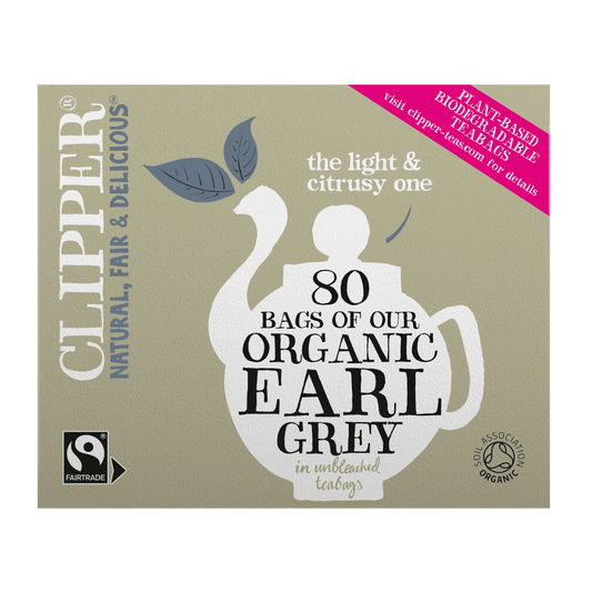 Clipper Fairtrade Organic Earl Grey Tea Bags - 200g